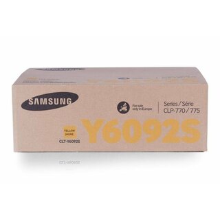 Original Samsung CLT-Y6092S Toner Gelb (HP SU559A)