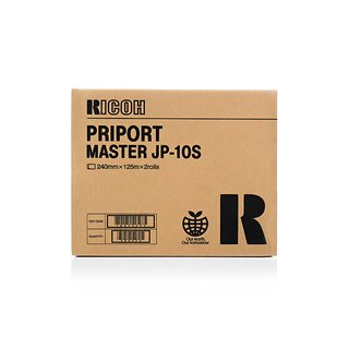 Ricoh Master JP 10S  A4 (893023) VE 2 Rollen  240mm x 125m