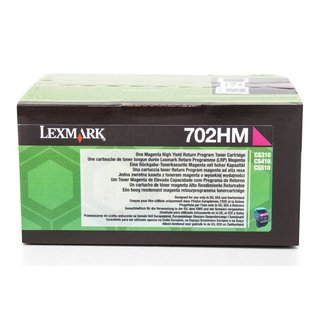 Original Lexmark 70C2HM0 / 702HM Toner Magenta