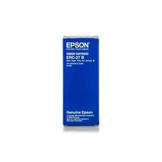 Original Epson C43S015366 / ERC 27 B Nylonband Black