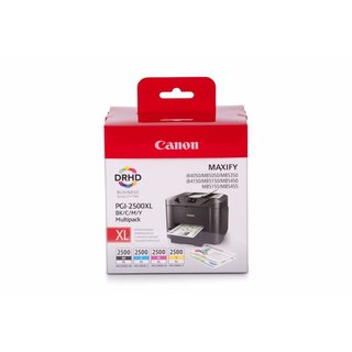 Original Canon 9254B004 / PGI-2500 XL CMYBK Tinten Spar-Set (BK,C,M,Y )