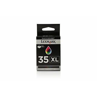 Original Lexmark 018C0035E / NO 35 XL Tinte Color