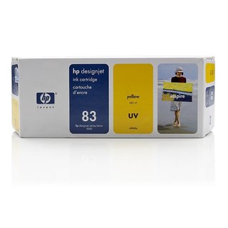 Original HP C4943A / Nr. 83 UV - Tinte Yellow