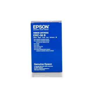 Original Epson C43S015374 / ERC-38-B Nylonband schwarz Black