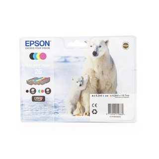 Original Epson C13T26164010 / T2616 Tinten Multipack...