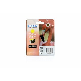 Original Epson C13T08744010 / T0874 Tinte Yellow