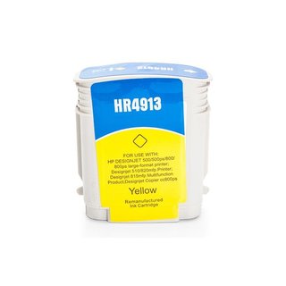 Alternativ zu HP C4913A / Nr. 82 Tinte Yellow