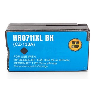 Alternativ zu HP / CZ133A / 711 / Tinte Black