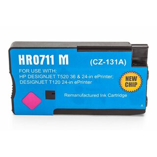 Alternativ zu HP CZ131A / 711 Tinte Magenta