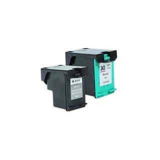 Alternativ zu HP SD449EE / Nr 338 & Nr 343 Tinten Spar-Set Black & Color (EU)