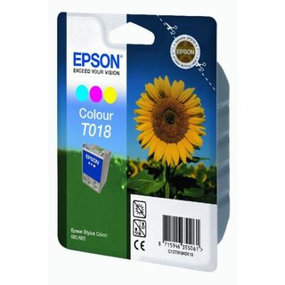 Original Epson C13T01840110 / T018 Tinte Color