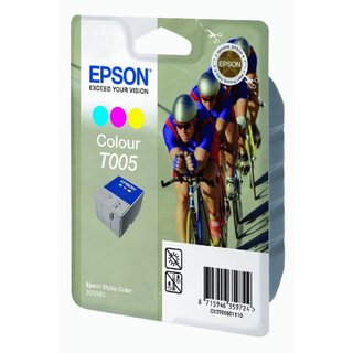 Original Epson C13T00501110 / T005 Tinte Color