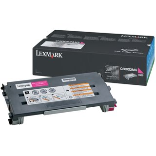 Original Lexmark 0C500S2MG Toner Magenta
